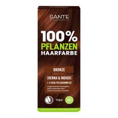 Bio Haarfarbe Bronze No.03 100g - 4er Vorteilspack von Sante