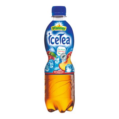 Eistee Pfirsich Pet 500ml - 12er Vorteilspack von Pfanner