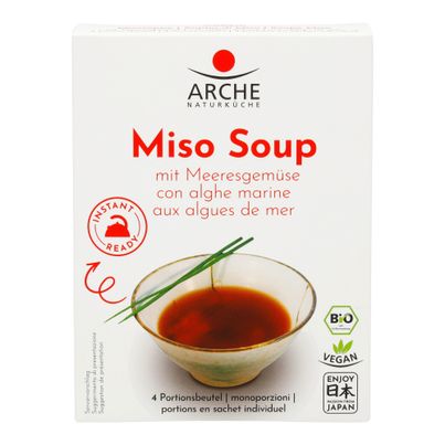 Bio Miso Soup mit Meeresgemüse - 6er Vorteilspack von Arche