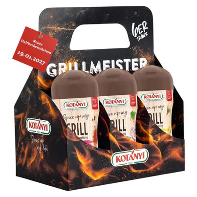 Kotanyi Grill Gewürze Geschenkset - 6er Träger online bestellen