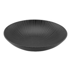 Vesuvio Black plate deep diameter 22cm - value pack of 6 from Creatable