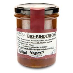 Bio Rinderfond 190g  - Fertiggericht von Hartls Kulinarikum