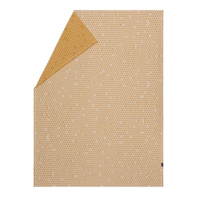 Leinendecke Kreuze Farbe Gold 135x200cm von David Fussenegger