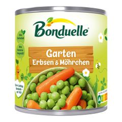 Gartenerbsen mit Möhrchen 425ml von Bonduelle