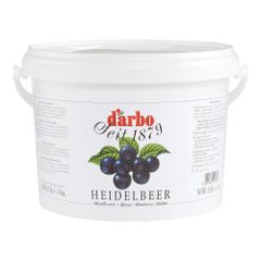 Darbo blueberry fruit spread 5 kg bucket