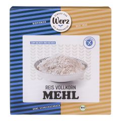 Bio Reis Vollkorn Mehl 1000g - 5er Vorteilspack von Werz