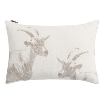 Cushion Cover Goats Color Smoke 40x60cm by David Fussenegger