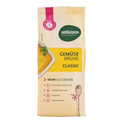 Bio Gemüsebrühe Classic 500g - 6er Vorteilspack von Naturata