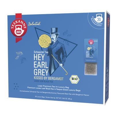 Organic Earl Gray Tea 20 Bags from Teekanne