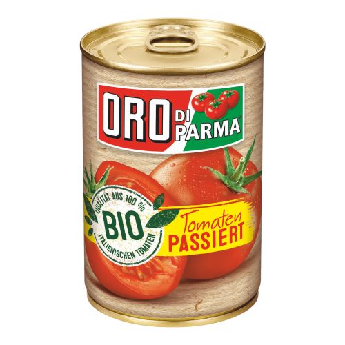 Bio Bio Oro tomatoes strained 425ml from Hengstenberg