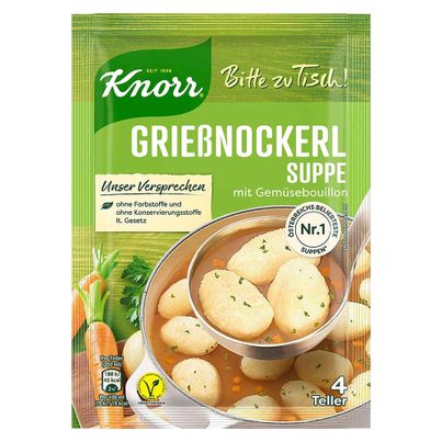 Knorr Bitte zu Tisch! Grießnockerl Suppe 68g