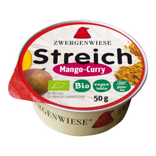 Organic Kleiner Streich Mango Curry 50g - value pack of 12 from Zwergenwiese