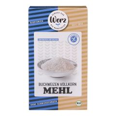 Bio Buchweizen Vollkorn-Mehl 500g - 5er Vorteilspack von Werz