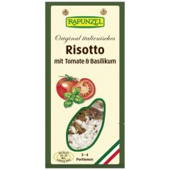 Bio Risotto mit Tomaten Basilikum 250g - 8er Vorteilspack von Rapunzel Naturkost