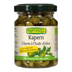 Bio Kapern in Olivenöl 120g - 6er Vorteilspack von Rapunzel Naturkost