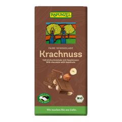 Bio Krachnuss VM Schokolade 100g - 10er Vorteilspack von Rapunzel