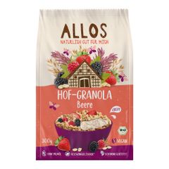 Bio Hof-Granola Beere 300g - 6er Vorteilspack von Allos