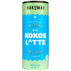 HAKUMA Bio Kokos Latte 235ml - Premium Matcha Latte mit Hafer und extra creamy Kokosmilch
Urlaubsfeeling in der CartoCan von HAKUMA