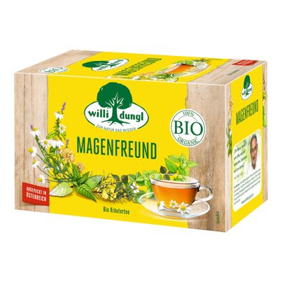 Organic gastric friend herbal tea 20 bags by Willi Dungl