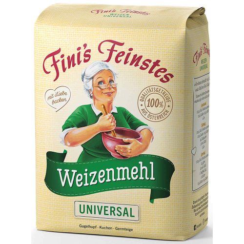 Finis Feinstes Weizenmehl universal - 1000g