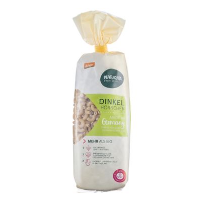 Bio Dinkel-Hörnchen hell 500g - 12er Vorteilspack von Naturata