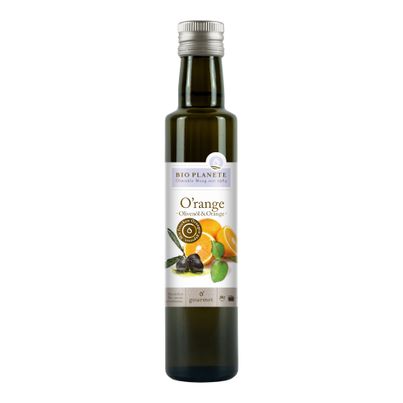 Bio O'range Olivenöl mit Orange 250ml - 6er Vorteilspack von Bio Planete