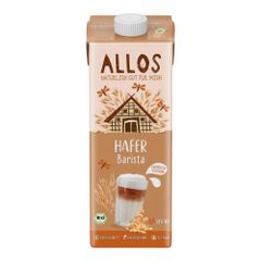 Bio Hafer Barista Drink 1000ml - 6er Vorteilspack von Allos