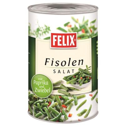 Fisolensalat mit Paprika und Zwiebel 5000ml von Felix