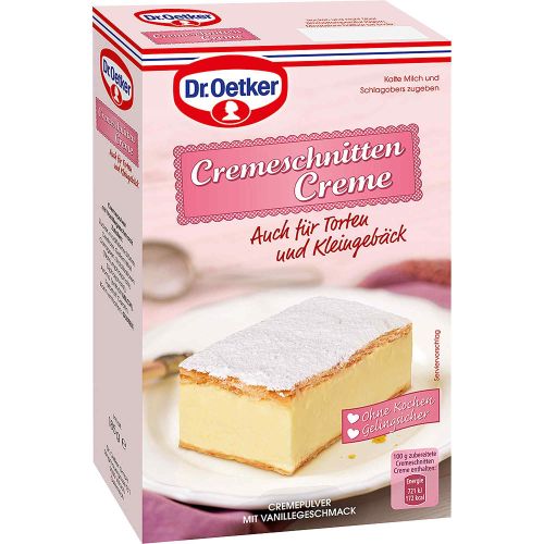 Dr. Oetker Cream Slices Cream 185g
