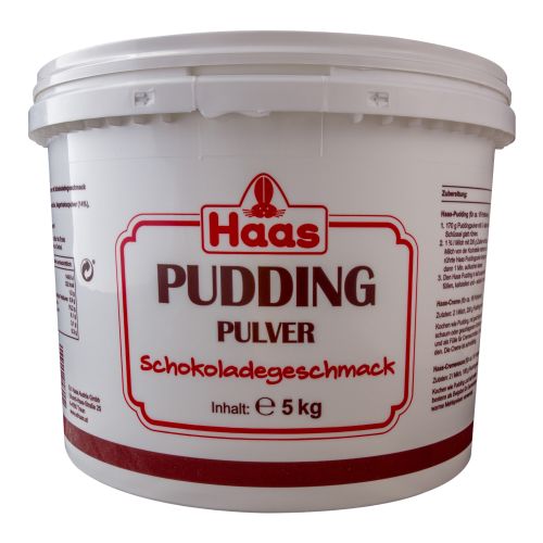 Pudding chocolate 5000g from Haas Eduard