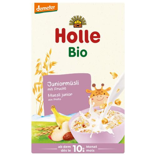 Organic junior muesli multigrain with fruit 250g - value pack of 8 from Holle