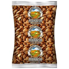 Whole unpeeled almonds 1000g by Farmer’s Country