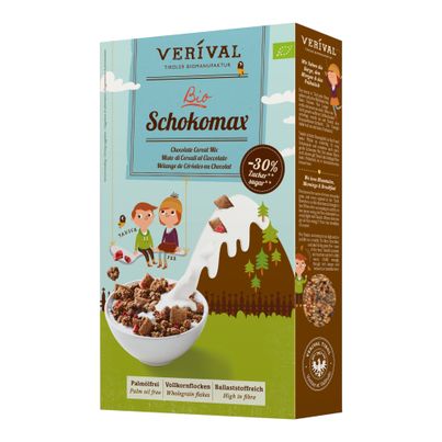 Bio Schokomax 350g - 6er Vorteilspack von Verival