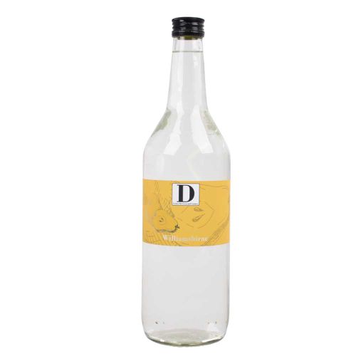 Williamsbirnen Schnaps 38 Prozent 1000ml - Schnaps von Dollfuss