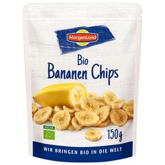 Bio Bananen Chips getrocknet 150g - 7er Vorteilspack von Morgenland