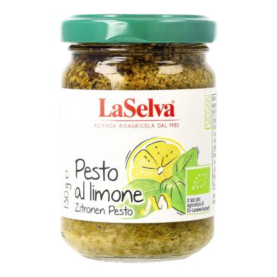 Bio Zitronen Pesto 130g - 6er Vorteilspack von La Selva