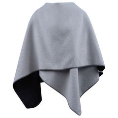 Poncho Hirsch 70 x 140 cm - Filz - GRS zertifiziert