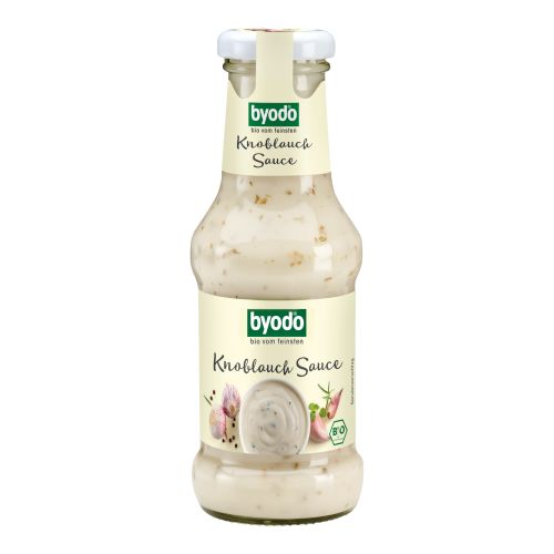 Organic garlic sauce 250ml - value pack of 6 from Byodo