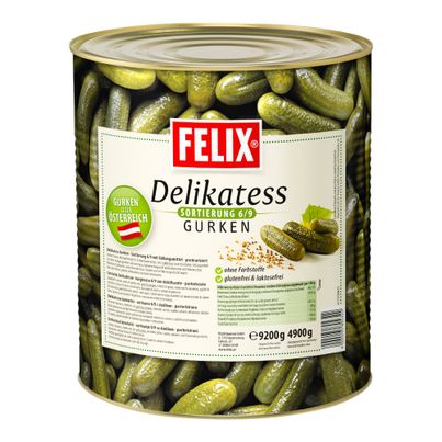 FELIX delicate gherkins 6-9 10/1 can