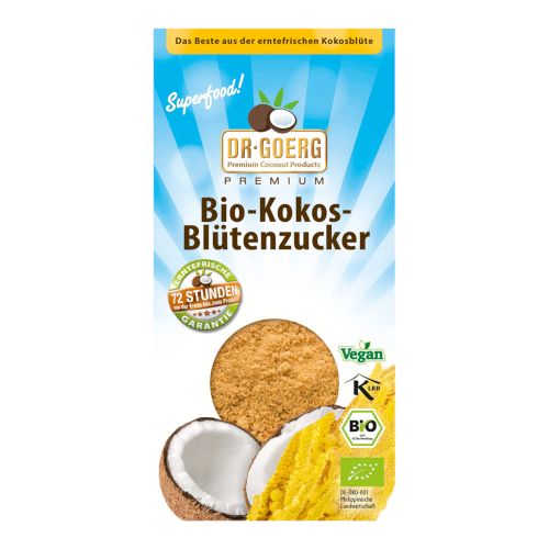 Bio Kokosblütenzucker 600g - 6er Vorteilspack von Dr Goerg