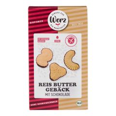 Bio Reis-Butter-Gebäck 125g - 6er Vorteilspack von Werz