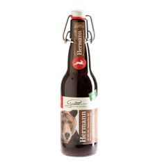 Hermann Naturbier 330ml - kräftig - aromatisch - leichte Röstaromen - Bitterschokolade - dunkles Bier von Brauerei Gratzer