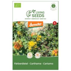 Bio Färberdistel 4.6g Saatgut von Living Seeds