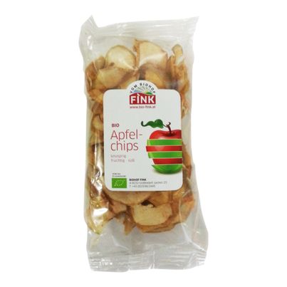 Bio Apfelchips getrocknet 100g - 10er Vorteilspack von Fink