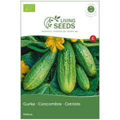 Bio Gurke Hokus 5.05g Saatgut von Living Seeds