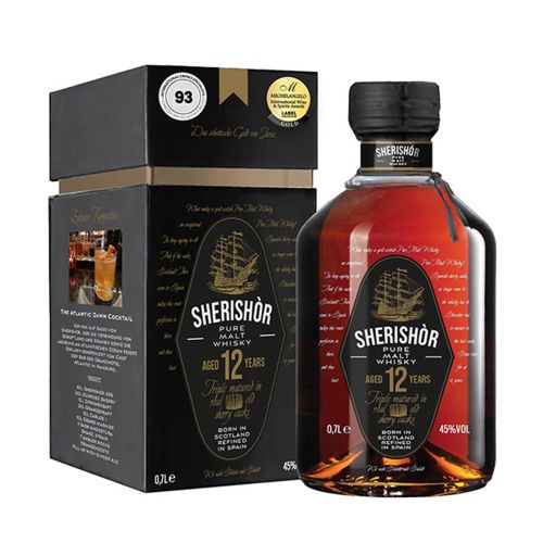 SHERISHÒR 45% Whisky 700ml von The rare cask company