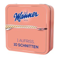 Manner hiking tin - Design rip-open - without content