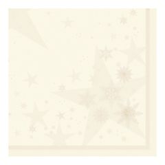Servietten X-Mas champ.40x40cm 50ct von Papstar