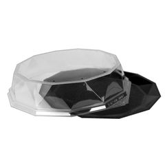 Feinkostplatte m.Haube 22cm 1Stück von Ried
