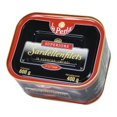 Sardellenfilets in Öl 625ml von La Perla